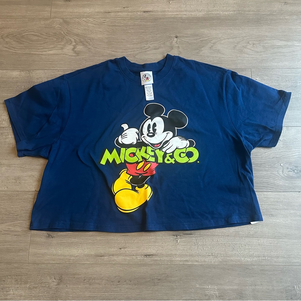Disney Mickey & Co crop t-shirt - size 1X